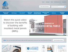 Tablet Screenshot of metlspan.com